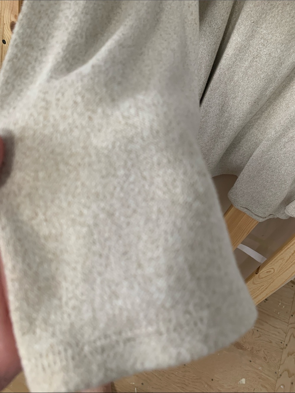 Bali Cream Knit Pullover with Branded Neck Label - Picture 7 of 8